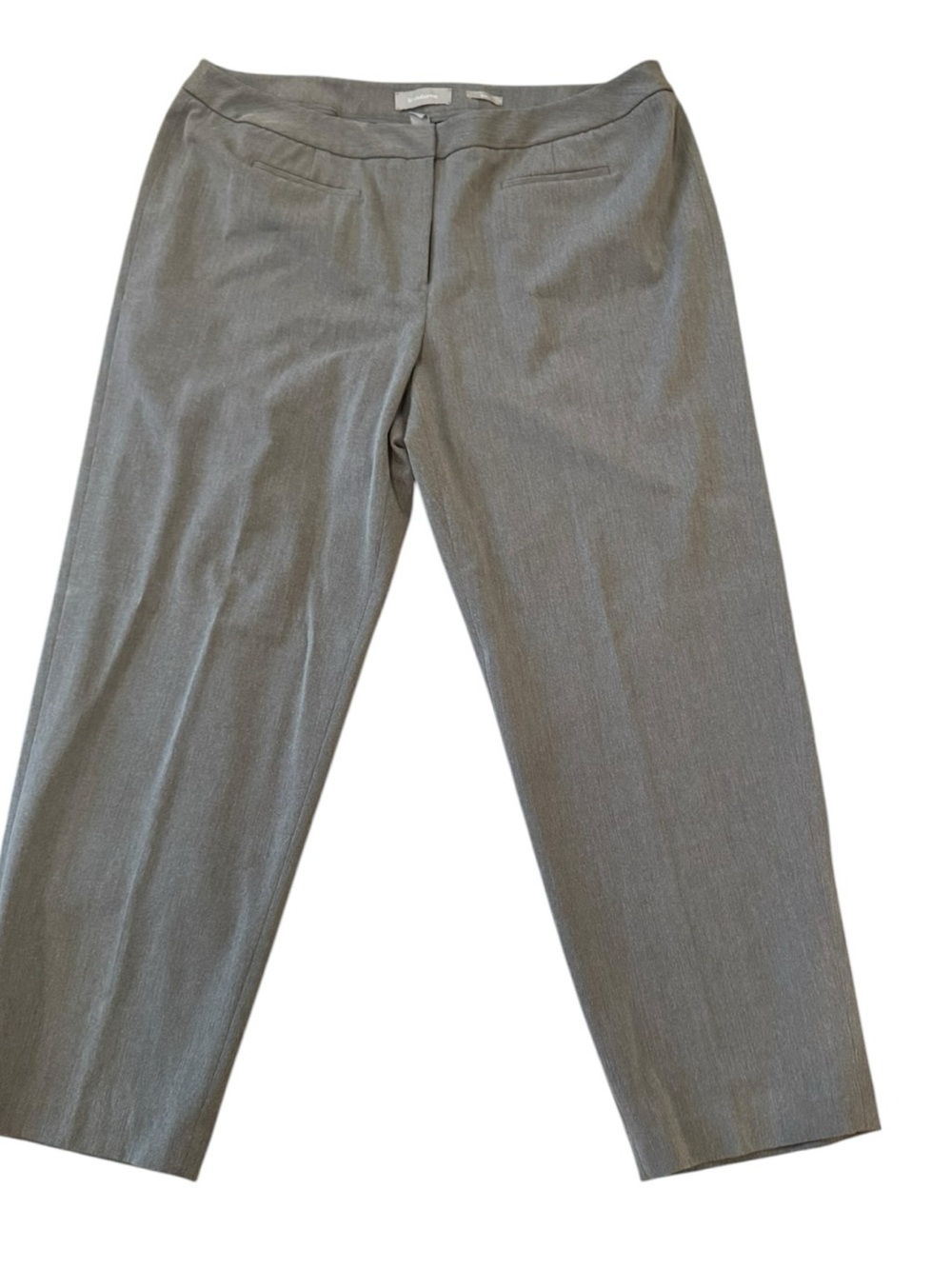 Liz Claiborne Charcoal Gray Women's Skirted Dress Pants